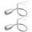 3WAC 12V 24V LED Tool Light Flexible 30cm Workshop Work Silver for CNC Machine Rework Welding 4