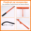 51 Inch Felled Cant Hook Logging Tool, Adjustable Log Roller Forestry Tools for Lifting and Handling 9