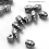 Stainless Steel Folding Knife Accessories DIY Screws Push Button Nail 7