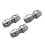 Stainless Steel Folding Knife Accessories DIY Screws Push Button Nail 2