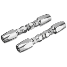 2-delige reparatieset voor hydraulische slangen, herbruikbaar, 2-draads herbruikbare fitting 3/8 inch