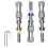 Home Repair Tubular Set Tool Kit User 3 Piece Hook Puller/O-Ring Hand Hook,Wrench Adjustable Pick 2