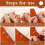 20Pcs 2 Size Suture Positioning Needles, Leather Hand Sewing Position, Leathercraft Locking Pins 6