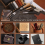 Sewing Awl Kit, Portable Tool Stitching Leather Thread Waxed Kit 3