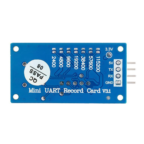 Mini Serial Data Logger with SD Card Holder, -Format Recording and Storage Module 2