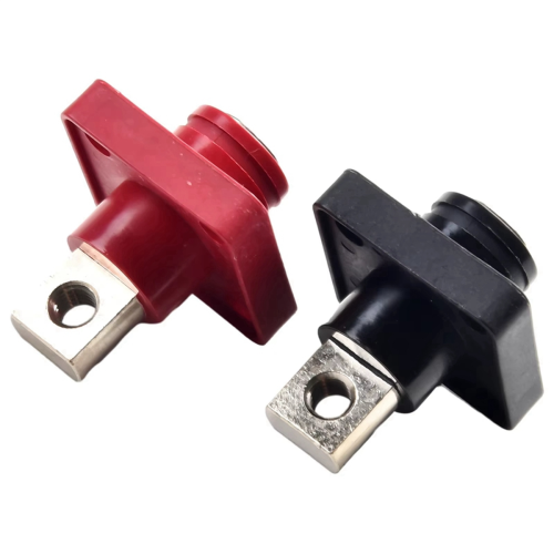 2PCS Battery Terminal Connector Storage Adapter Uncapped 150A 2
