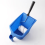 2 Pcs Roller Brush Holding Paint Cup New Material Convenient Construction Blue Plastic Tray Tool Set 3