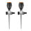 2pack Gear Drive Sprinkler, 360-Degree Automatic Sprinkler for Efficient Lawn Watering 1
