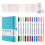 Kit de journal à points, carnet A5 à couverture rigide, pages numérotées, kit de journalisation à points pour débutant, bleu 1