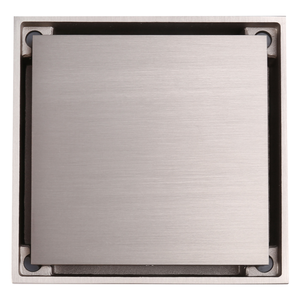 Scarico A Pavimento Sommergibile Per Bagno, Deodorante, Copertura Per Vasca Da Bagno, Doccia, Piastrelle Intarsiate C