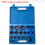 14 PCS Interchangeable Multi-Head Belt Punch DIY Leather Tool for Carton Plastic Etc 8