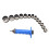 14 PCS Interchangeable Multi-Head Belt Punch DIY Leather Tool for Carton Plastic Etc 2