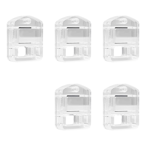 30pcs Acrylic Embroidery Floss Drop, Clear Thread Organizers Slim Bobbins - 1