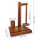 Support de téléphone en bois avec support magnétique pour bobines de fil, marron 9