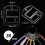 30pcs Acrylic Embroidery Floss Drop, Clear Thread Organizers Slim Bobbins - 7