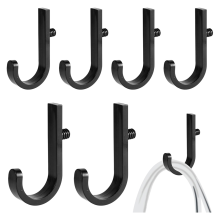 6-teilige Werkzeughaken für Schuppen, Premium-Kunststoff, Schuppen, Garten, Garage, Aufbewahrung, Organisation, Zubehör