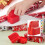 2 Pcs Neue Verpackung Papier Cutter Geschenk Wrap Austauschbare Klinge Roller Schneiden 7