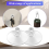 8 Pack Clear PVC Sucker Pads Thickened Suction Cups with M6 X 14 Thread Screw Extra Strong for Bathroom Kitchen 5