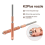 For K2 Plus Nozzle Quick-Swap Kit Hardened Steel Design for 3D Printer 2PC 0.4mm 3