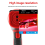 -521 Thermische camera Draagbare infrarood digitale display Verwarmingsdetector Handheld temperatuurbeeldcamera 6