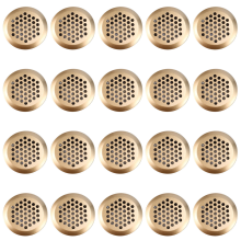 Dubbelzijdige ronde ventilatieschoen voor meubelkasten voor ventilatie en warmteafvoer
