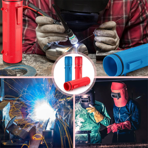 2Pcs Welding Rod Storage Tube 14Inch Stick Electrode Airproof Holder 2