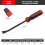 Pry Bar Crowbar Strike Cap Nail Puller Chisel Car Repair Tool Set Remover Removal Hand Tools 6