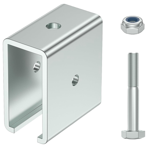 Strut Channel Connector Extended Bracket Connection for 1-5/8inch Wide and High Channels 1