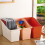6 Pcs Book Box Connected Storage for Folder Magazine File Rack Interlocking Office Classroom 4