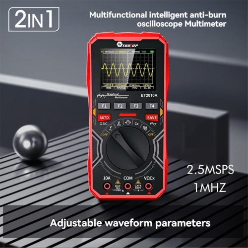ET2010A Digital-Oszilloskop-Multimeter 1 MHz 2,5 MSps AUTO 600 V Graphcial 2