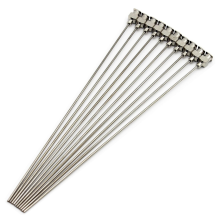 10 stück Abgabe Nadel 6 Zoll Edelstahl Blunt Tip Luer-anschluss Nadeln 18G