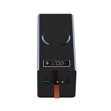 Custodia per batteria 32x18650 Power Bank Alloggiamento in plastica Caricabatterie più veloci per batterie 18650 Design staccabile C