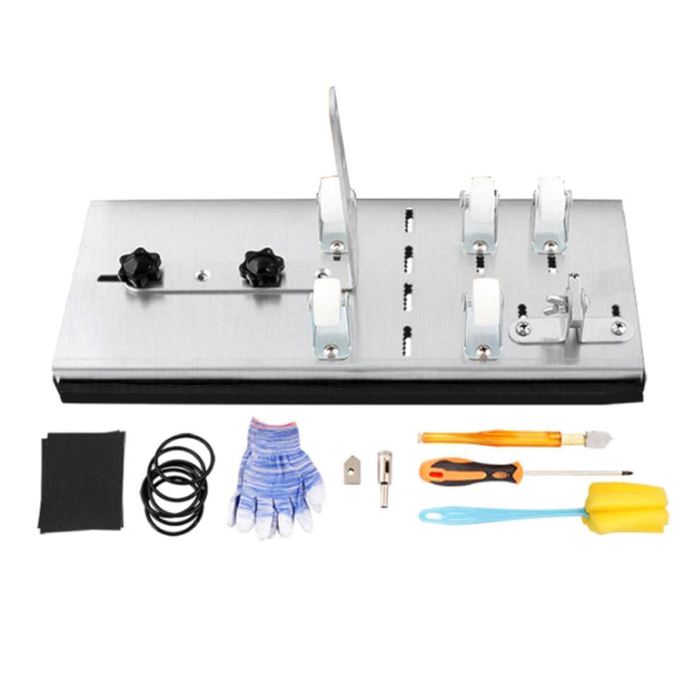 Kit Di Supporto Per Bottiglie Di Vetro Fai Da Te, Macchina Per Tagliare Bottiglie Di Vino E Birra, Quadrata E Rotonda