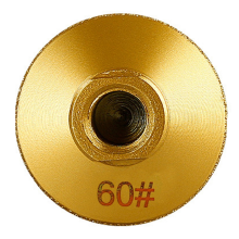 1PCS M14 2inch Brazing Diamond Brazed Flat Grinding Abrasive Polishing Stone Marble Quartz Cobblestone Grind 60