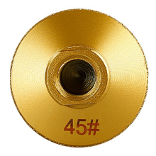 1PCS M14 2inch Brazing Diamond Brazed Flat Grinding Abrasive Polishing Stone Marble Quartz Cobblestone Grind 45