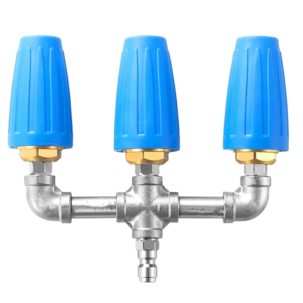 Ugello Turbo Triplo, Ugello Per Idropulitrice Con Connettore Rapido Da 1/4 Di Pollice, Ugello Doppio Da 2,5 Orifizi, 4000 Psi Ma