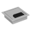 80x80 Büro Schreibtisch Threading Box Computer Tisch Draht Loch Abdeckung Platz Pinsel Platte Schwarz 6