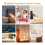 Dry Erase Board with Light,11.8x7.9Inch Led Note Colors,Light Up Adjustable Stand 9