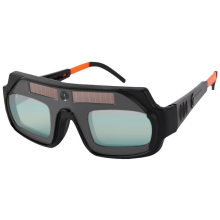 Set di occhiali da saldatura antiriflesso con oscuramento automatico, occhiali di protezione per gli occhi per saldatrice ad arco