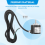 Rotary Incremental Encoder 38S6G5-B-G24N AB 2-Phase Connection 50P/R 5-24V Solid Shaft DC Open Collector NPN Output 6