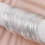 100 Loop Schmuckdraht, Memorydraht zur Herstellung von Armbändern und Perlen, Silber 5