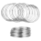 100 Loop Schmuckdraht, Memorydraht zur Herstellung von Armbändern und Perlen, Silber 1