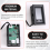 DC 100V 10A Voltmeter Amperemeter KWS Power Energy Meter LED Digital Wattmeter 9-in-1 Multifunktionsmessgerät 7