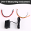 DC 100V 10A Voltmeter Amperemeter KWS Power Energy Meter LED Digital Wattmeter 9-in-1 Multifunktionsmessgerät 9