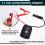 Adattatore per auto con 2 porte USB e luce LED per avviamento con batteria da 18 V 11