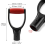 2 Pack 1-1/4Inch Polypropylene Plastic Spade Handle Shovel D Grip for Digging Raking Tools 3