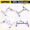 DIY Linear Actuator Bracket Adjustable Angle Reciprocating Motor Foldable Stand with Suction Cup 10