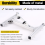 DIY Linear Actuator Bracket Adjustable Angle Reciprocating Motor Foldable Stand with Suction Cup 8
