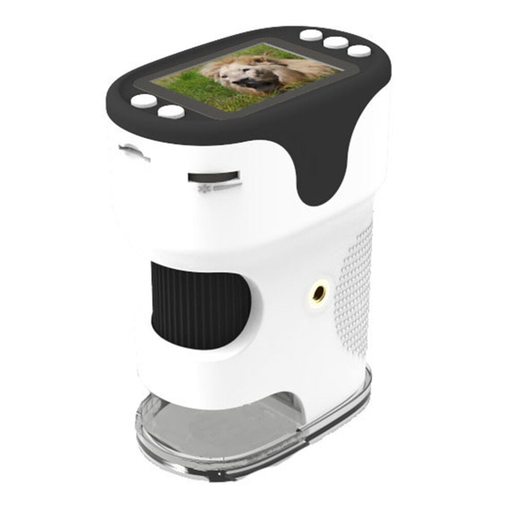 Microscopi Portatili 1000X Microscopio Per Bambini Ricaricabile Mini Digitale Tascabile Vetrini Kit Regalo