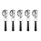 5 Packs Retractable Pen Holder Flexible Pull Portable Elastic Silicone Pencil Stretch 2